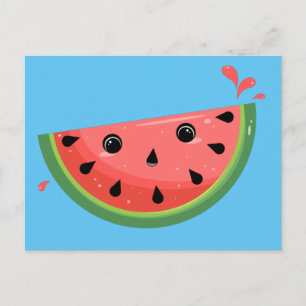 Postal Shoced Kawaii Watermelon