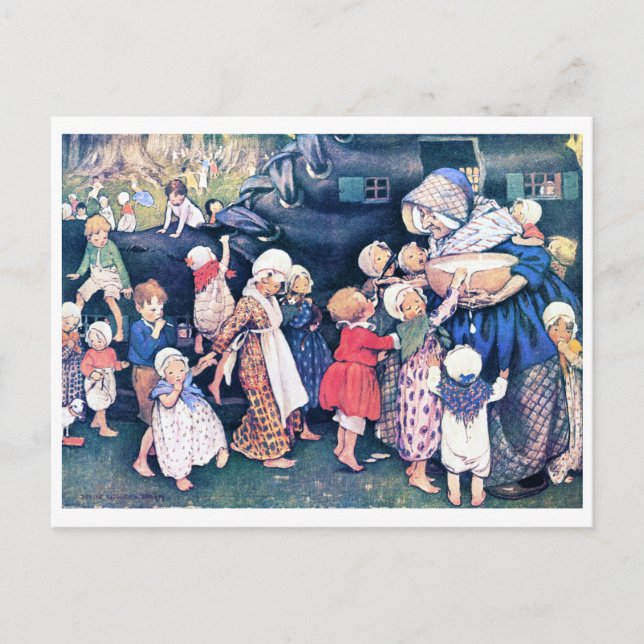 Postal Shoe House, Jessie Willcox Smith (Anverso)