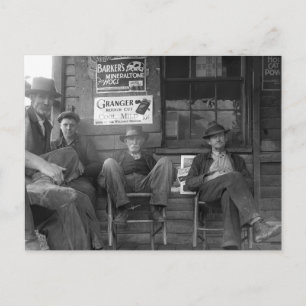 Postal Shootin' the Breeze: 1935