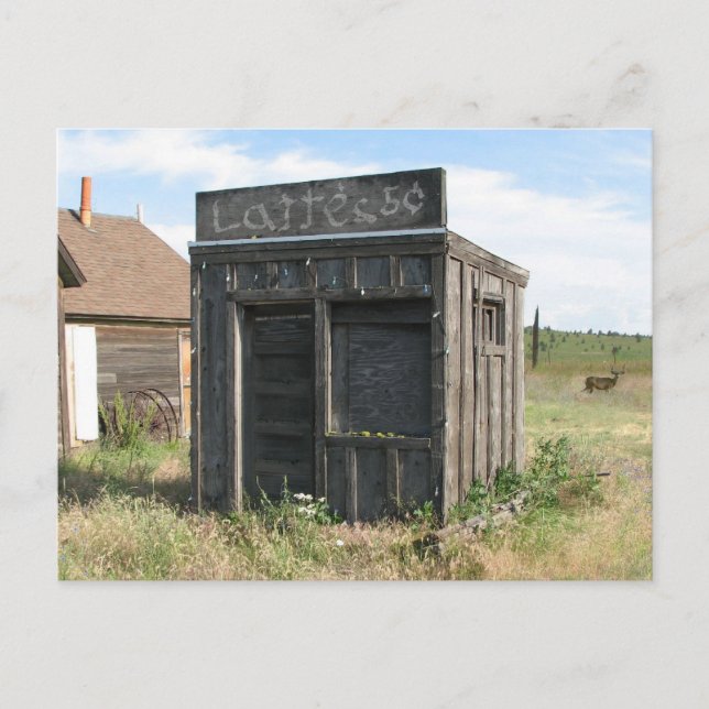 Postal Shoppe de YE Olde Latte (Anverso)