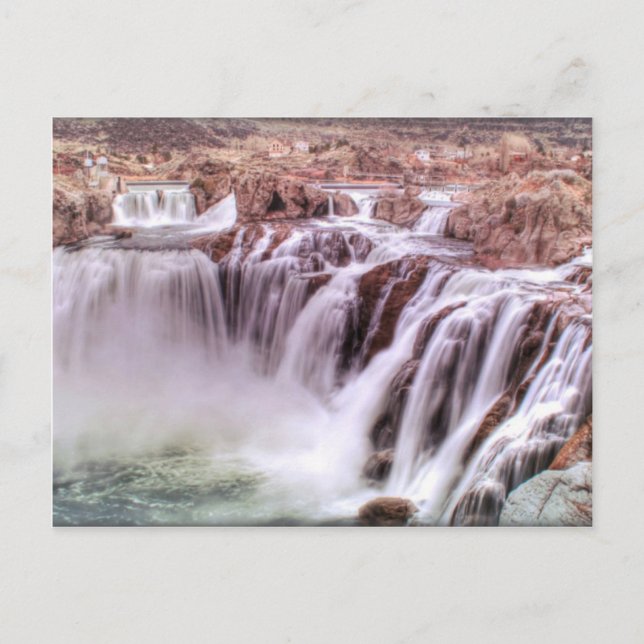 Postal Shoshone Falls (Anverso)