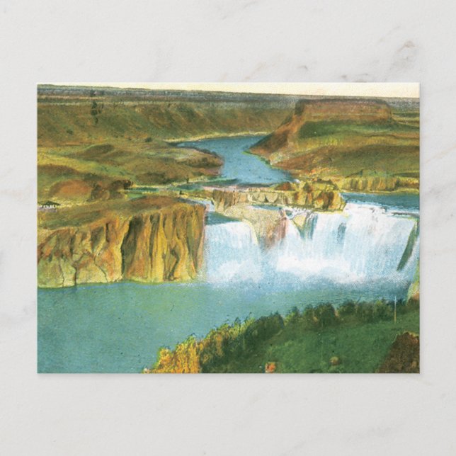 Postal Shoshone Falls (Anverso)