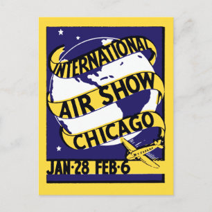 Postal Show Aéreo Internacional de Chicago de 1938