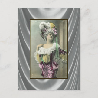 Postal Show Chica Risque