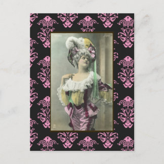 Postal Show Chica Risque