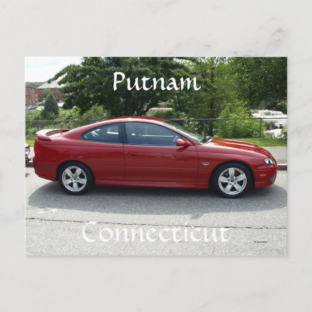 Postal Show de coches (Anverso)