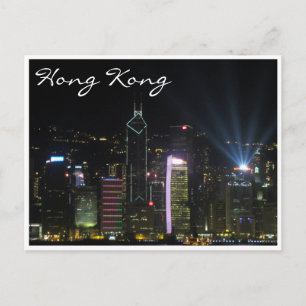Postal show de luz de hong kong