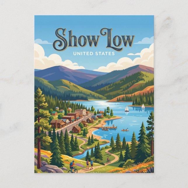 Postal Show Low Arizona (Anverso)