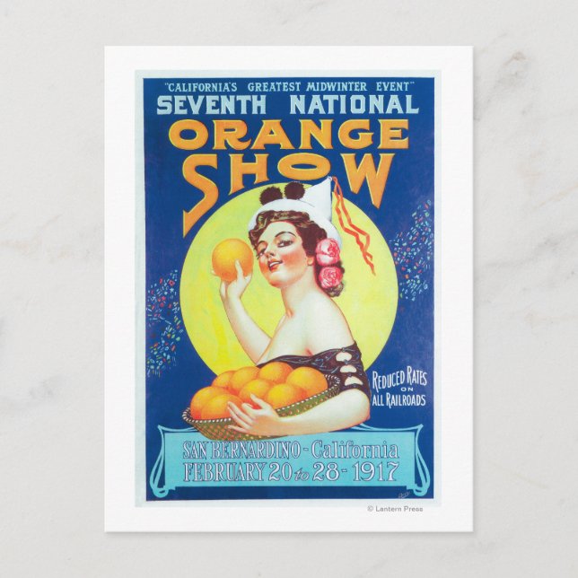 Postal ShowPoster de Naranja Nacional #3 (Anverso)