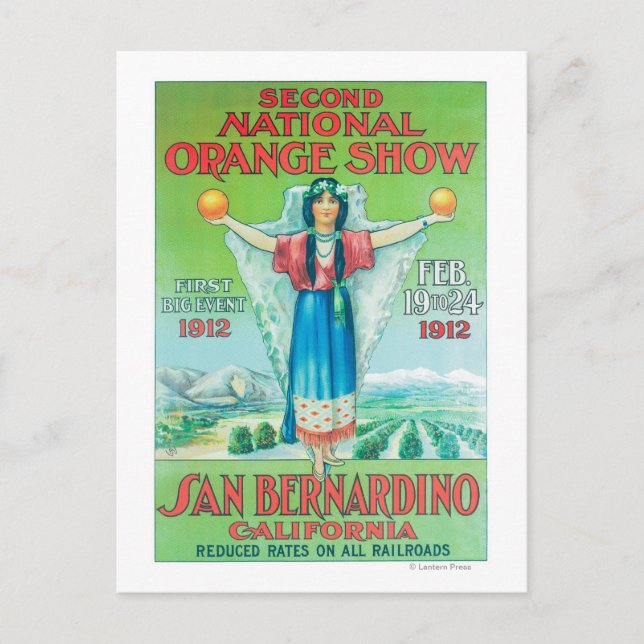Postal ShowPoster de Naranja Nacional #4 (Anverso)