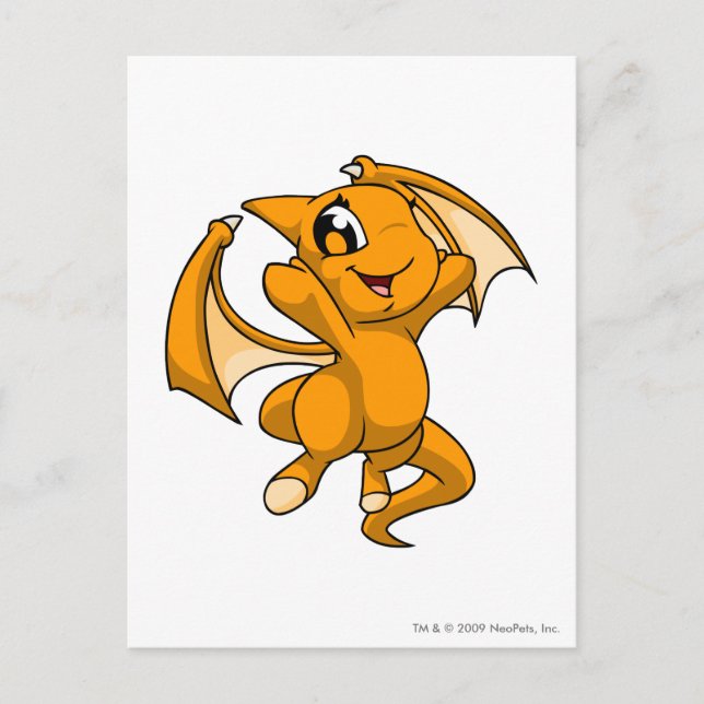 Postal Shoyru Naranja (Anverso)