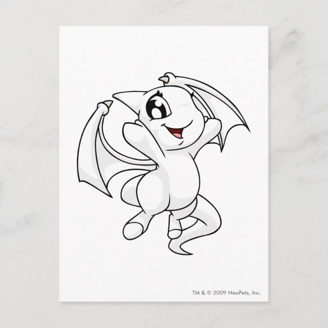 Postal Shoyru White (Anverso)