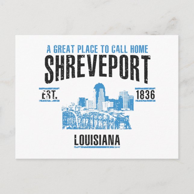 Postal Shreveport (Anverso)
