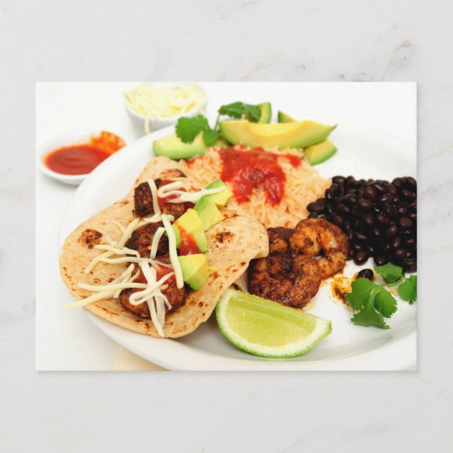Postal Shrimp Taco (Anverso)