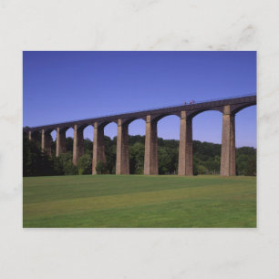 Postal Shropshire Union Canal Aqueduct, Pont Cysyllte,