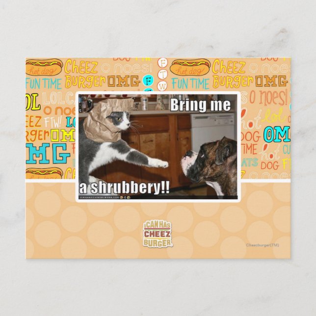 Postal Shrubbery (Anverso)