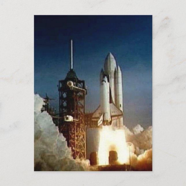 Postal Shuttle de forma de Columbia (Anverso)