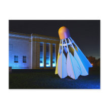 Shuttlecock azul gigante, Kansas City, Missouri