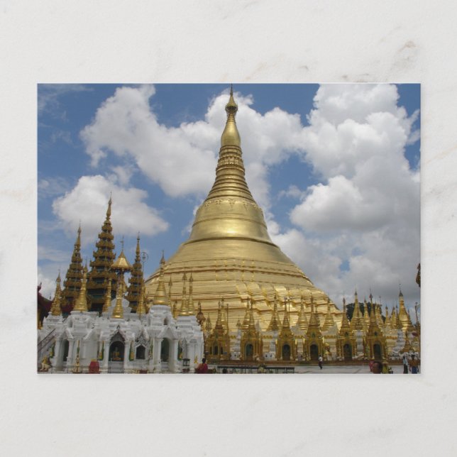 Postal Shwe Dagon (Anverso)