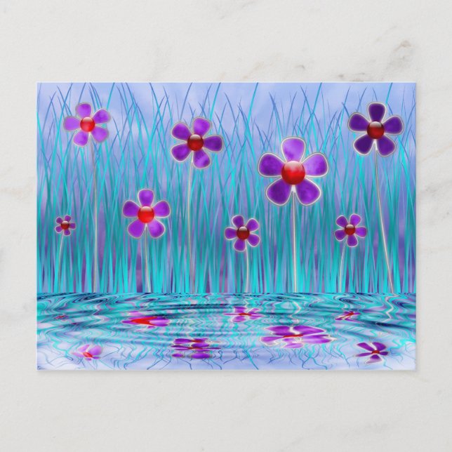 Postal Shy Daisies Postcard (Anverso)