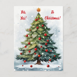 Postal ¡Sí a los Navidades!