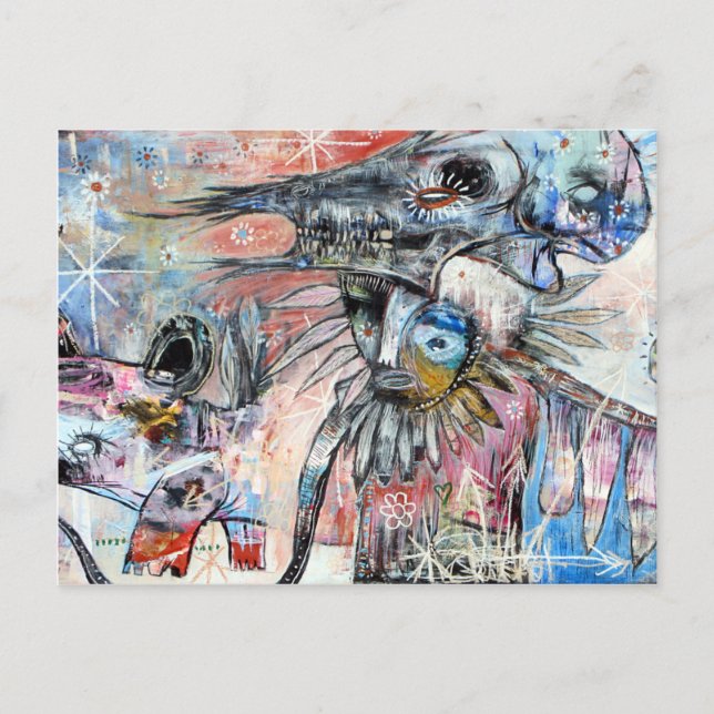 Postal Si es un deseo real, se hará realidad (Anverso)