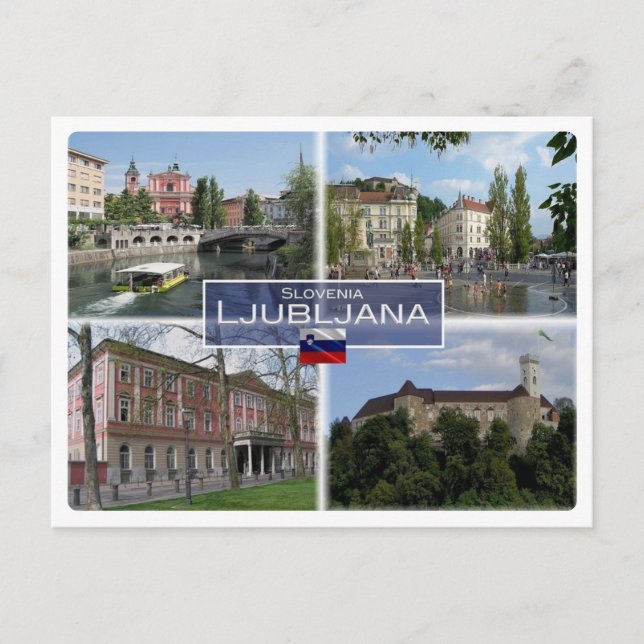 Postal SI Eslovenia - Ljubliana - (Anverso)