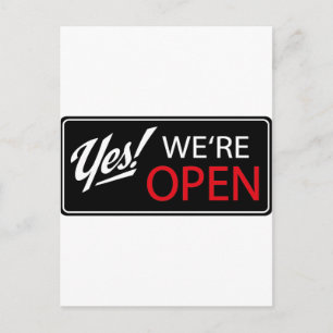 Postal ¡sí, estamos abiertos!