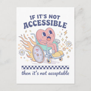 Postal Si no es accesible, entonces no es aceptable