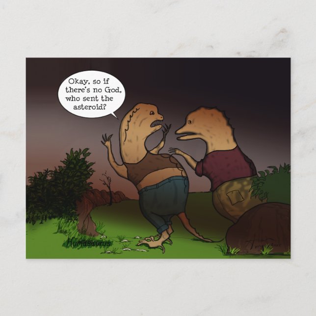 Postal Si no hay Dios. ... (Anverso)