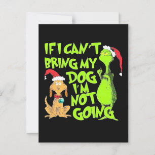 Postal Si no puedo traer a mi perro no voy