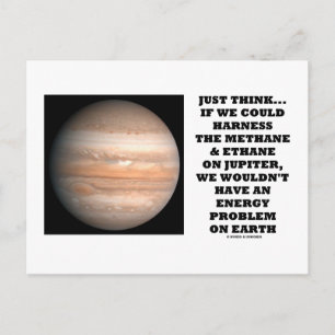 Postal Si Pudiéramos Aprovechar La Energía Del Metano Eth