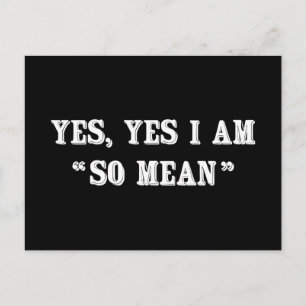 Postal Sí, Sí, Soy "Tan Mala"