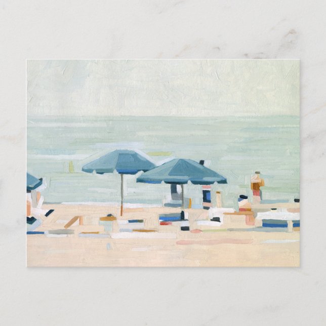 Postal Si son las playas (Anverso)