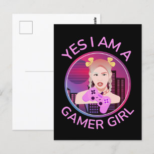 POSTAL SÍ, SOY CHICA DE JUEGOS