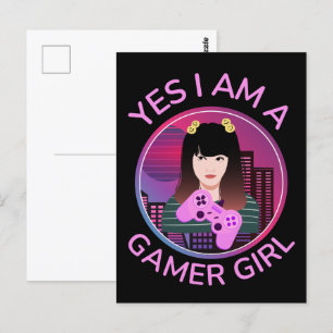 POSTAL SÍ, SOY CHICA DE JUEGOS