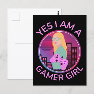 POSTAL SÍ, SOY CHICA DE JUEGOS