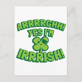 Postal SÍ, soy IRLANDÉS con una VERGÜENZA pirata
