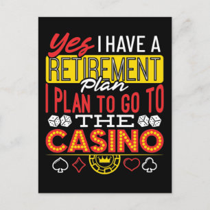 Postal Sí, tengo un plan de jubilación Casino Divertido J