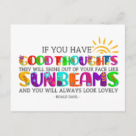 Postal Si Tienes Buenas Ideas, Se Iluminarán