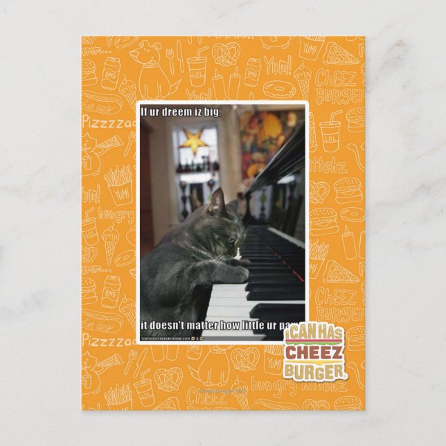 Postal Si tu sueño es grande (Anverso)