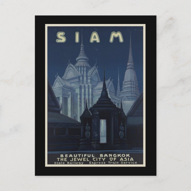 Postal Siam Beautiful Bangkok (Anverso)