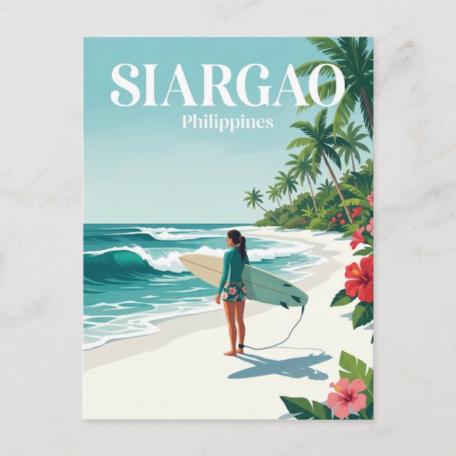Postal Siargao Filipinas (Anverso)