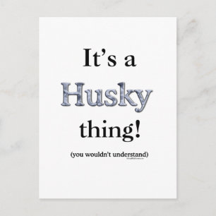 Postal Siberian Husky Thing