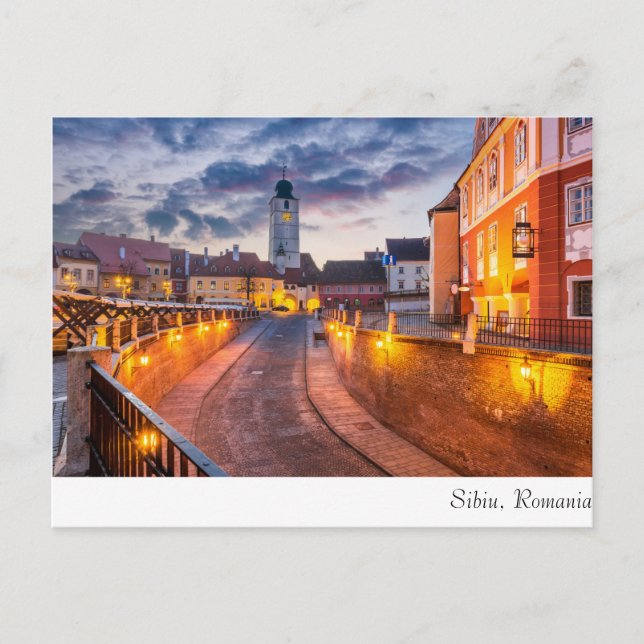 Postal Sibiu (Anverso)