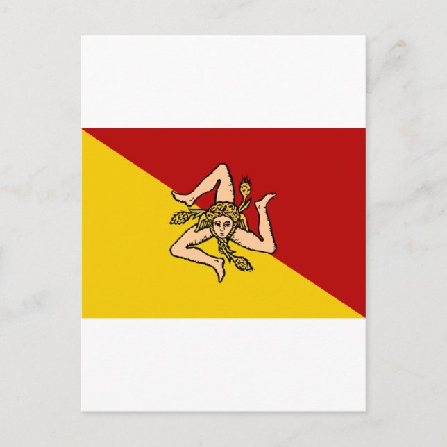 Postal Sicilia (Anverso)