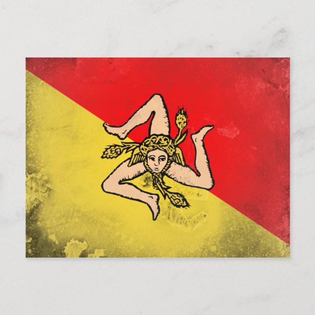 Postal Sicilia (Anverso)