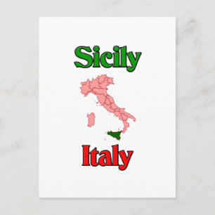 Postal Sicilia Italia