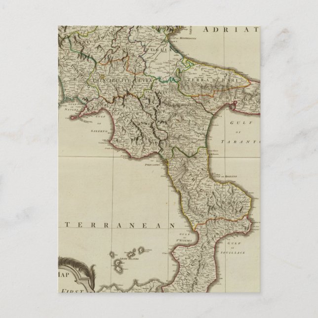 Postal Sicilia, Reino de Nápoles (Anverso)