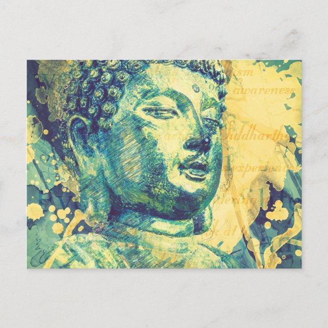 Postal Siddhartha Buddha (Anverso)